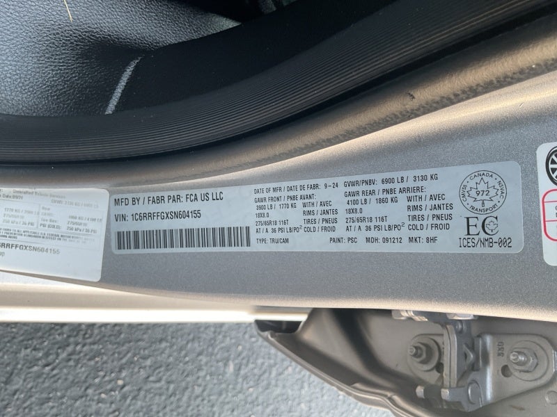 2025 RAM 1500 Big Horn