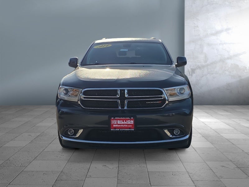 Used 2014 Dodge Durango SXT with VIN 1C4RDJAG4EC402185 for sale in Iowa City, IA