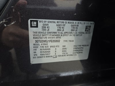 2015 GMC Sierra 1500 Denali