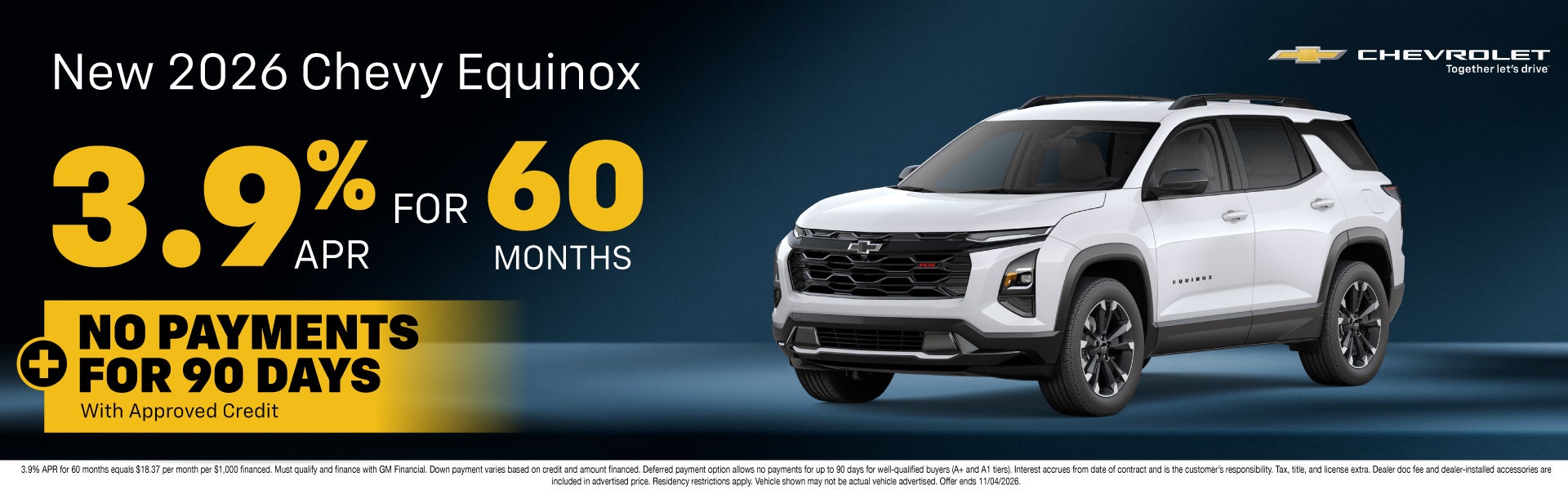 NEW 2026 CHEVROLET EQUINOX