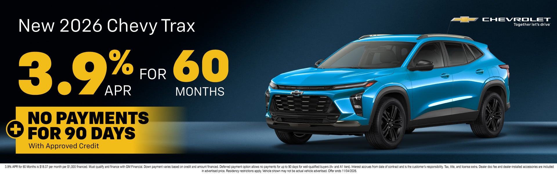 NEW 2026 CHEVROLET TRAX