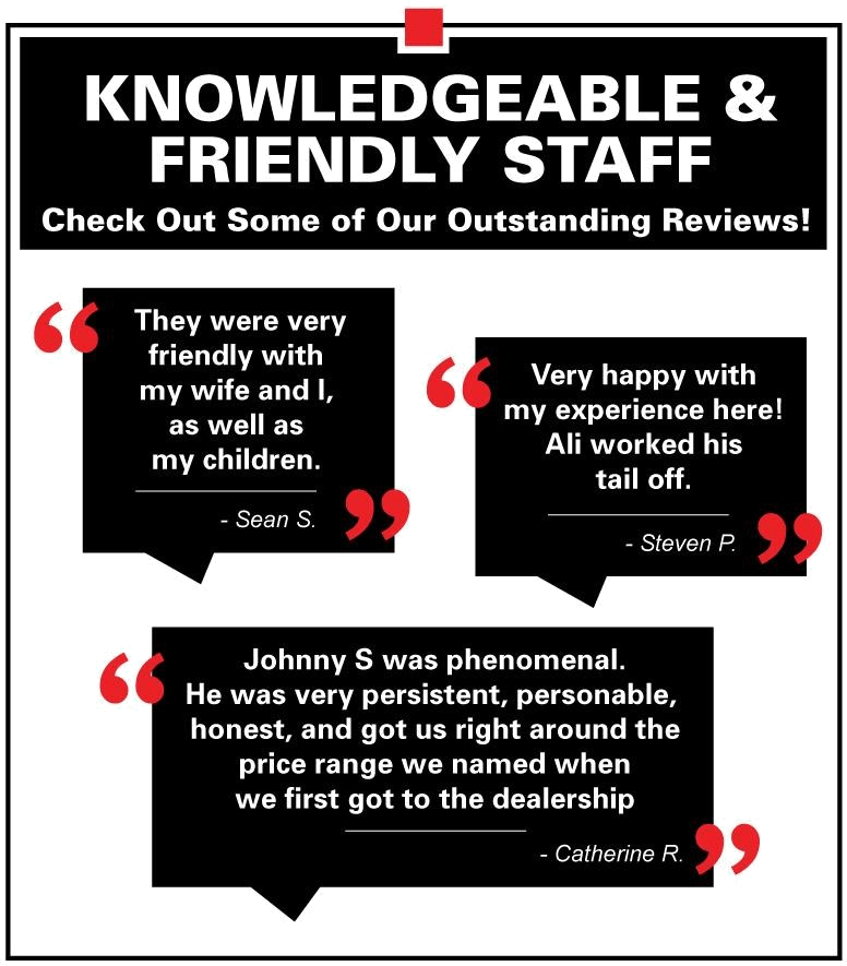 Knowledgeable & Friendly Staff