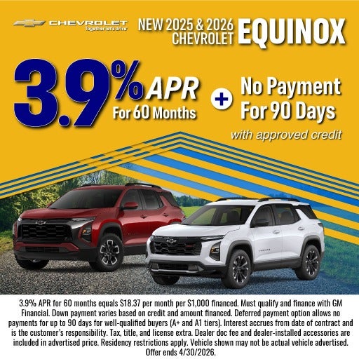 NEW 2025 & 2026 CHEVROLET EQUINOX